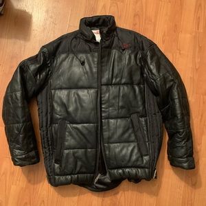 Authentic Leather Ecko Unltd puffer one of a kind